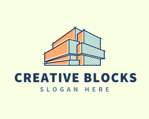 Architect Structure Builder logo design