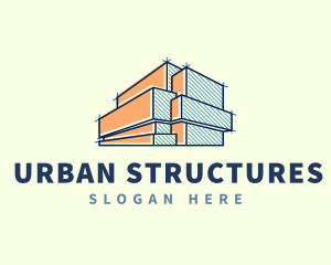 Architect Structure Builder logo design