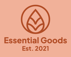 Aromatherapy Essential Oil logo design