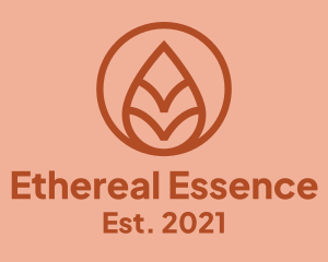 Aromatherapy Essential Oil logo design