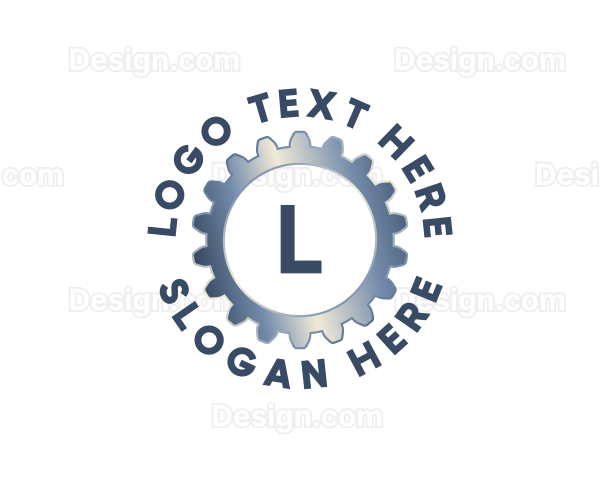 Mechanical Gear Repair Logo