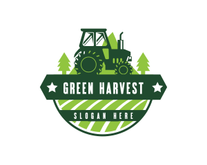 Agriculture Mountain Tractor logo