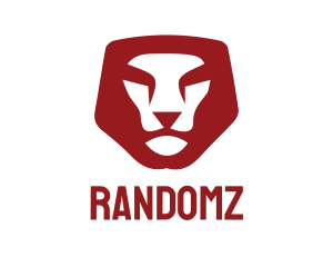 Red Lion Head Logo