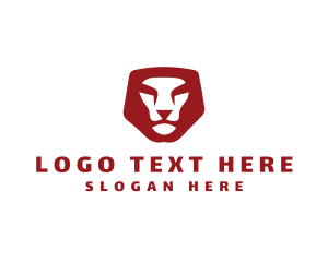 Lion Mane Head logo