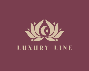 Luxury Spa Lotus logo design