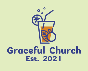 Orange Juice Glass logo