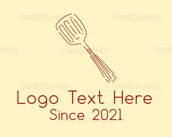 Red Cooking Spatula Logo