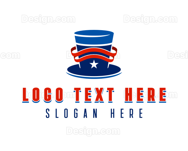 Uncle Sam Hat Logo