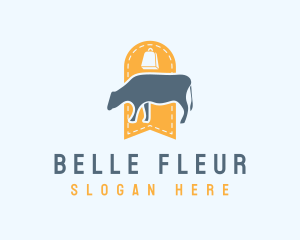 Cattle Cow Animal logo design