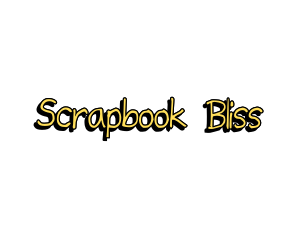 Yellow Handwritten Font logo
