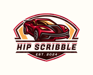 Race Car Detailing logo design