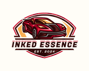 Race Car Detailing logo design