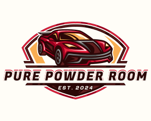 Race Car Detailing logo design