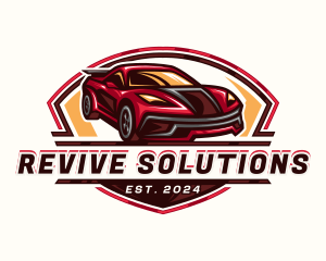 Race Car Detailing logo design