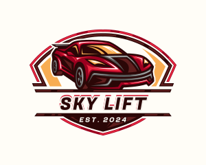 Race Car Detailing logo design