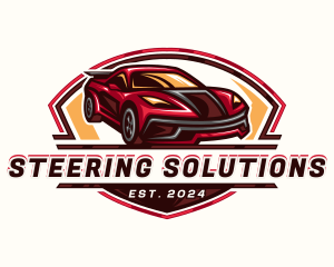 Race Car Detailing logo design