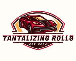 Race Car Detailing logo design