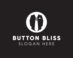 Menswear Suit & Tie logo design