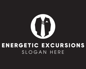 Menswear Suit & Tie logo design