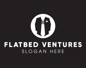 Menswear Suit & Tie logo design