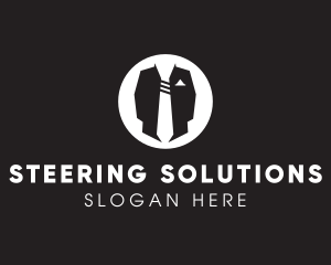 Menswear Suit & Tie logo design