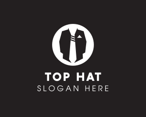 Menswear Suit & Tie logo design