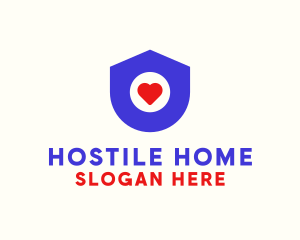 Heart Shield Home Care logo design