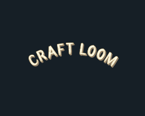 Retro Grunge Craft logo design