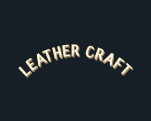 Retro Grunge Craft logo design