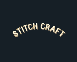 Retro Grunge Craft logo design