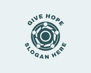 Human Global Organization logo design