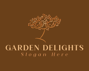 Orange Park Tree logo design