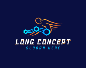 Paralympic Long Jump Sports logo
