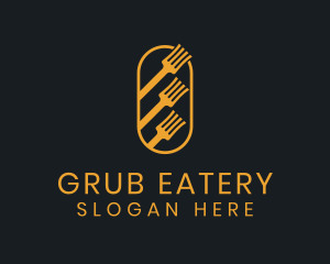 Kitchen Fork Eatery  logo design