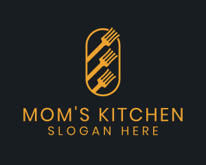 Kitchen Fork Eatery  logo design