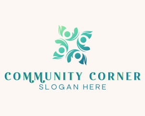 Community People Organization logo design