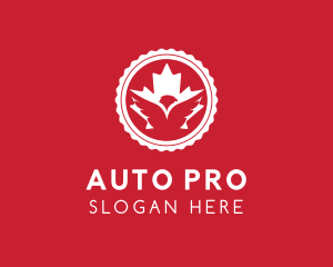 Canadian Leaf Eagle logo