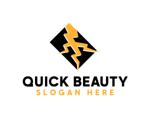 Lightning Bolt Electricity logo
