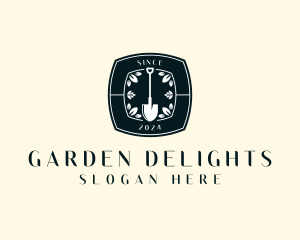 Shovel Garden Landscaping logo design