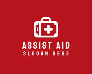 Emergency First Aid Kit logo design