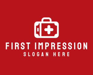 Emergency First Aid Kit logo design