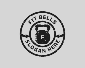 Fitness Barbell Gym logo design