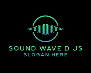 Music Soundwave Synthesizer logo design