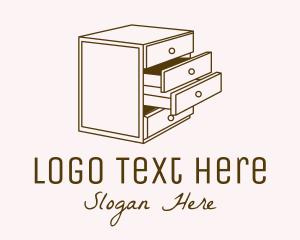 Minimalistic Furniture Cabinet logo