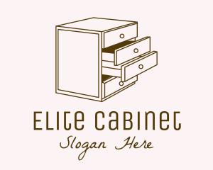 Minimalistic Furniture Cabinet logo