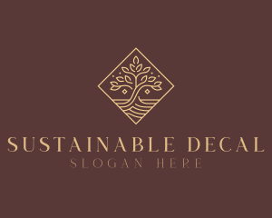 Sustainable Tree Park logo design