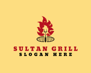 Chicken Barbeque Grill logo design