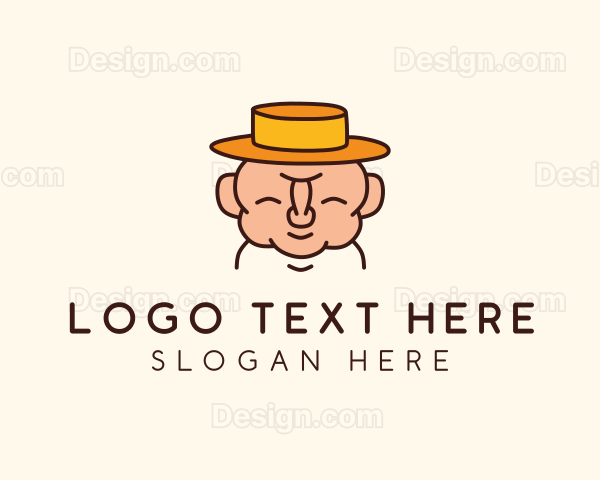 Happy Old Man Logo