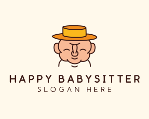 Happy Old Man  logo design