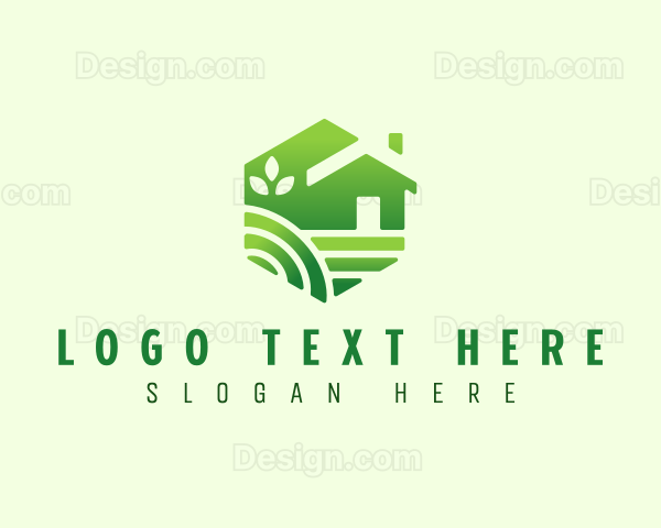 House Landscaping Turf Logo